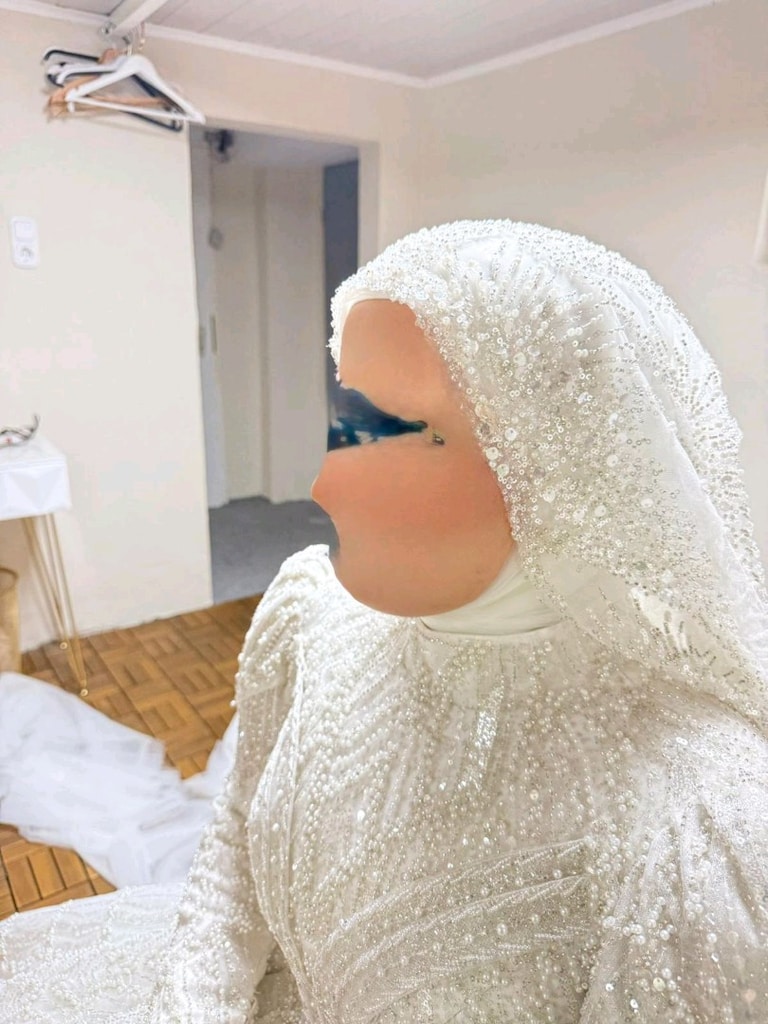gelinlik tesettür gelinlik Almanyadan getirtilicektir - 3