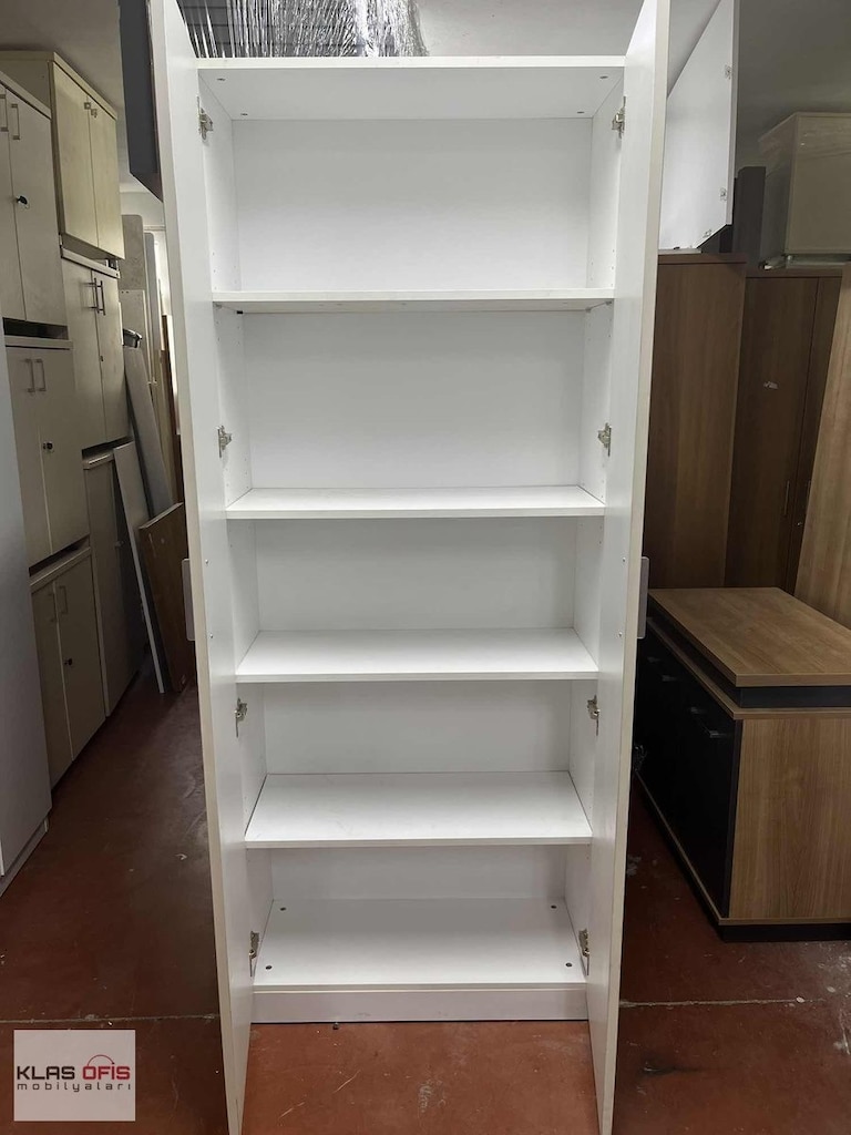 KLAS OFİS PENDİK 190x80x40 KOLEKSİYON BEYAZ DOSYA DOLABI - 2
