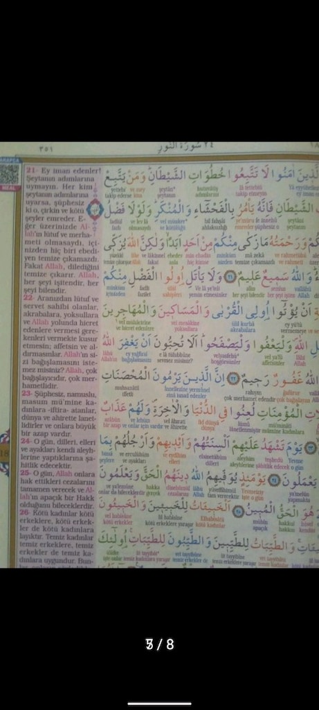 KELİME ANLAMLI KURANI KERİM MEALİ - 7