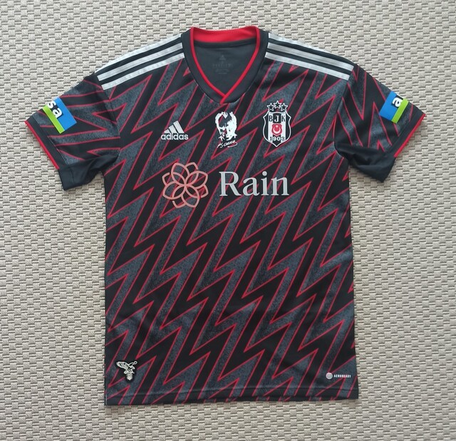2022-2023 Valentin Rosier Orijinal Beşiktaş Deplasman Forma Adidas