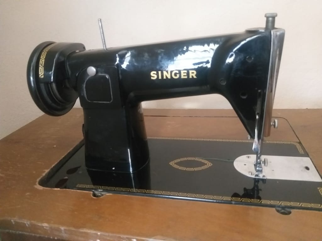 ANTİKA SİNGER 191Y SAĞLAM ÇALIŞIR DURUMDADIR - 8