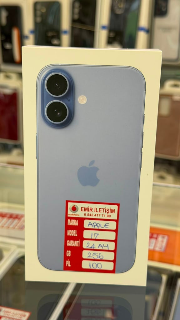 iphone 17 256 gb kapalı kutu 24 ay apple garantili takasa açık - 2