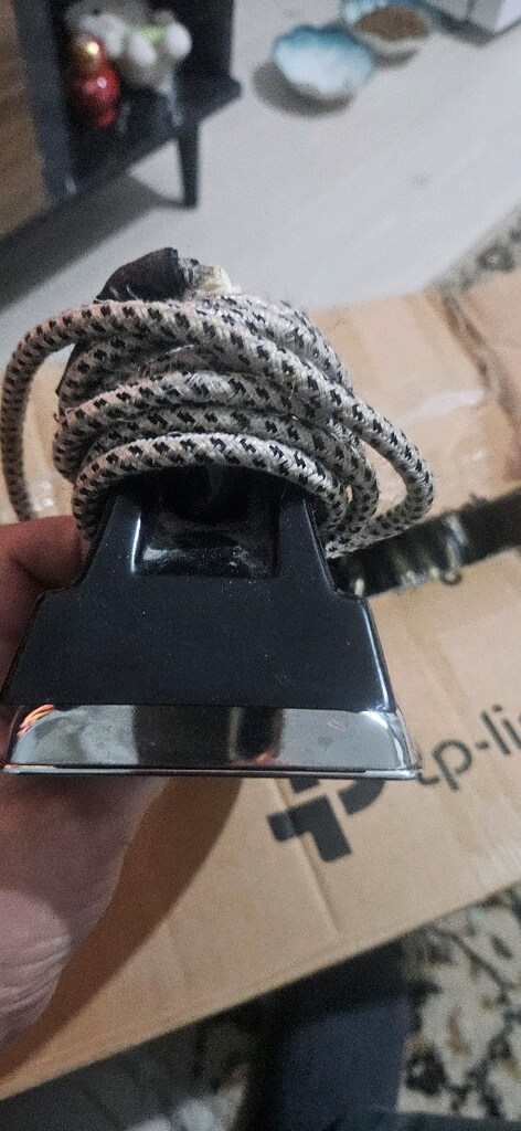 AEG marka antika ütü - 4