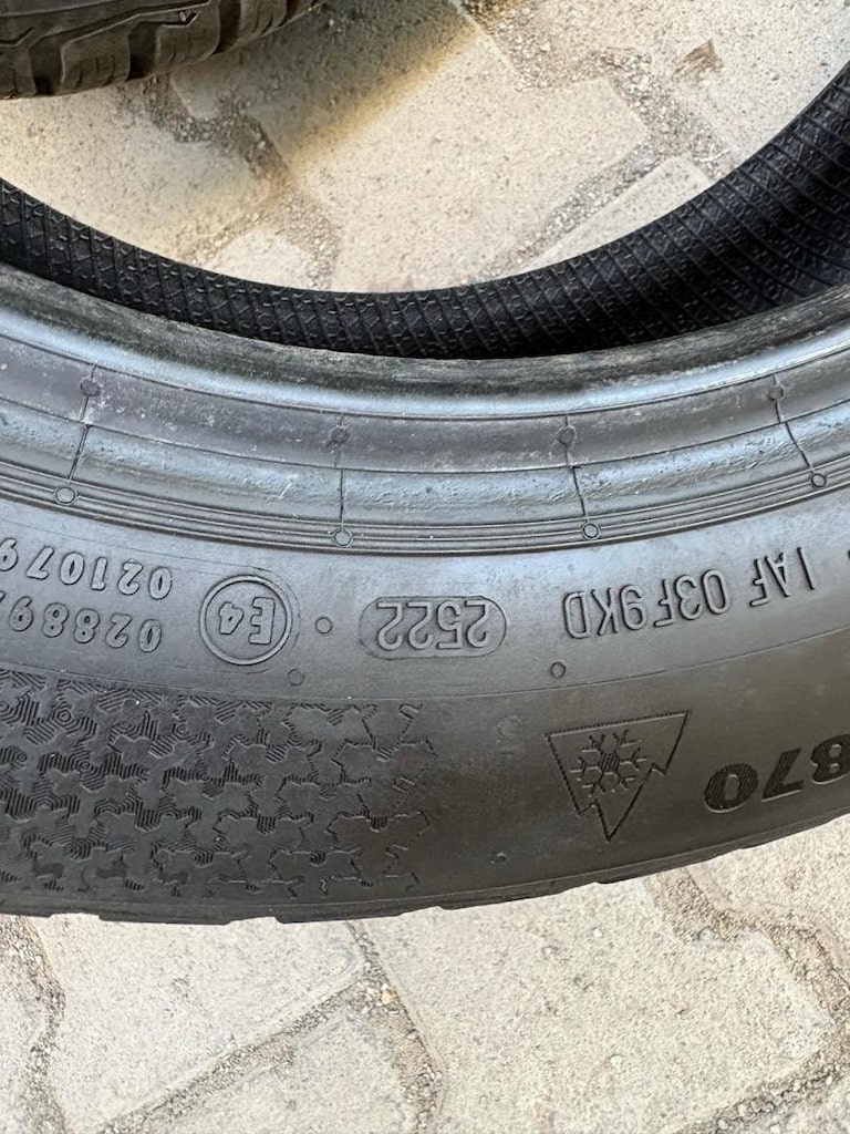185/60/R15 Continental Wintercontact ts870 kışlık lastik - 2