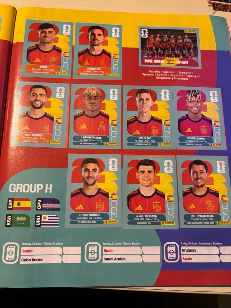 Tam Dolu FWC 2026 albüm+ 120 adet Update sticker + 7 Coca cola sticker - 7