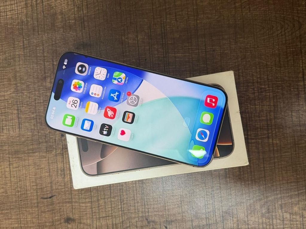 İPHONE 16 PRO MAX 256GB ÇÖL TİTANYUM PİL SAĞLIĞI 93 YD - 8