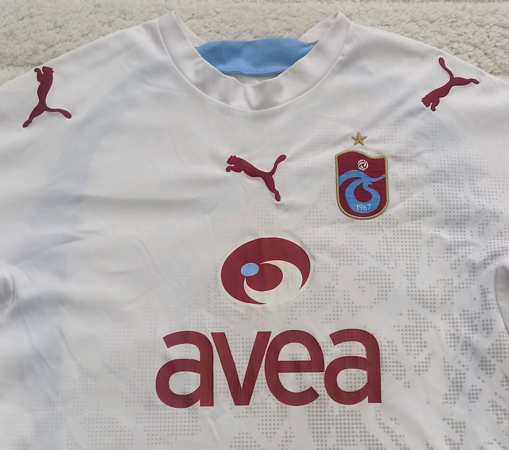 2006-2007 Sezonu Yattara Orijinal Trabzonspor Deplasman Forma Puma - 3