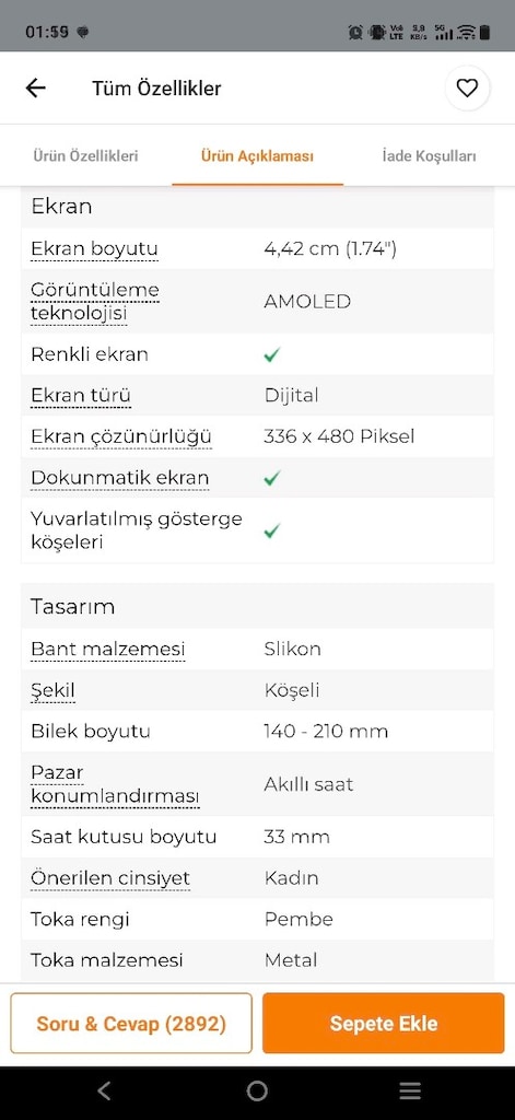Huawei Watch Fit2 Akıllı Saat - 5