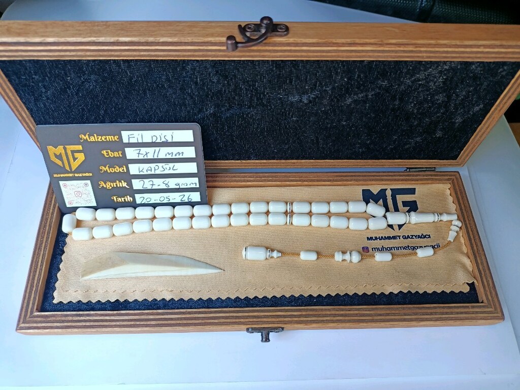 Muhammet Gazyağcı Fil Dişi Tesbih - 2