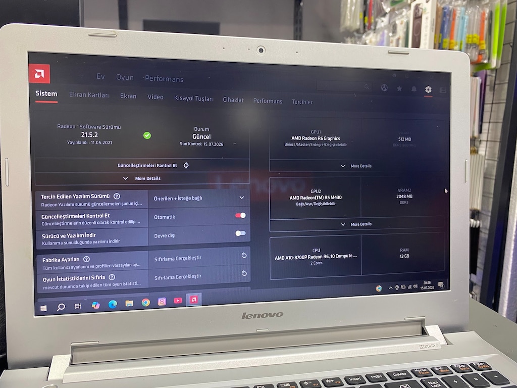 LENOVO IDEAPAD 5 A10 - 4