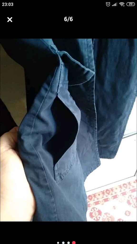 LTB TRENÇKOT YAĞMURLUK NAVY 38/M BEDEN - 6