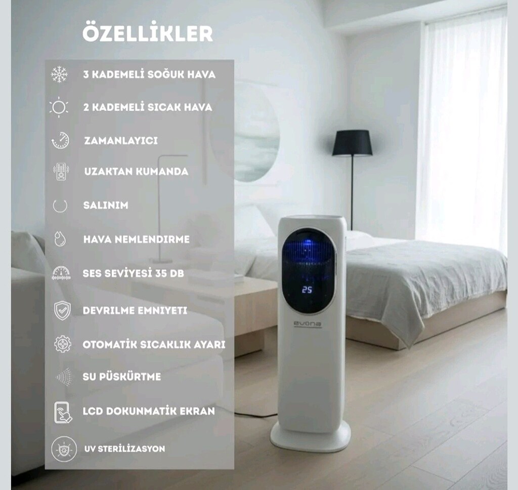 Fanlı kule tipi klima - 3