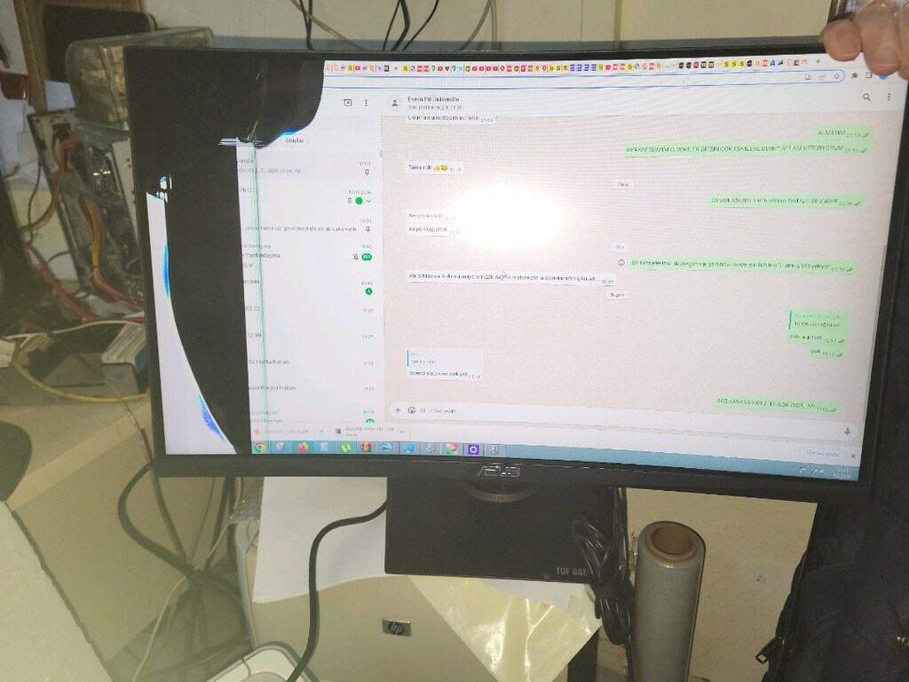 EKRAN SORUNLU ASUS VG24V PARÇA İÇİN - 7