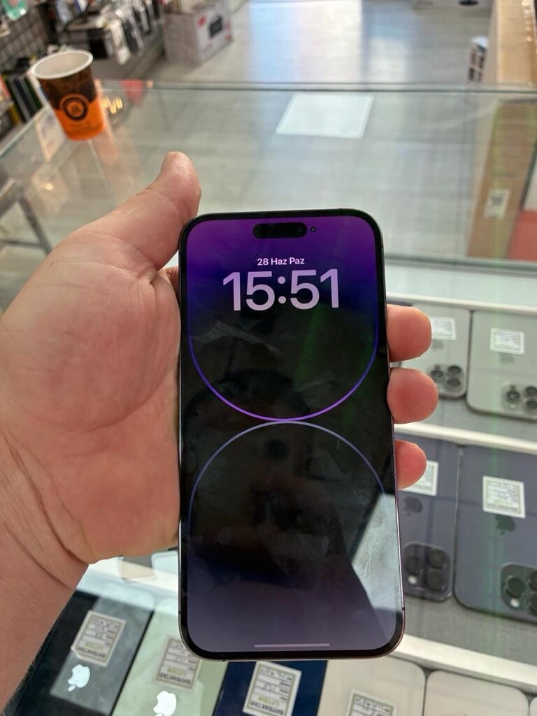İPHONE 14 PROMAX PİL DURUMU 85 128 GB HAFIZA KUTU FATURA MEVCUT - 6