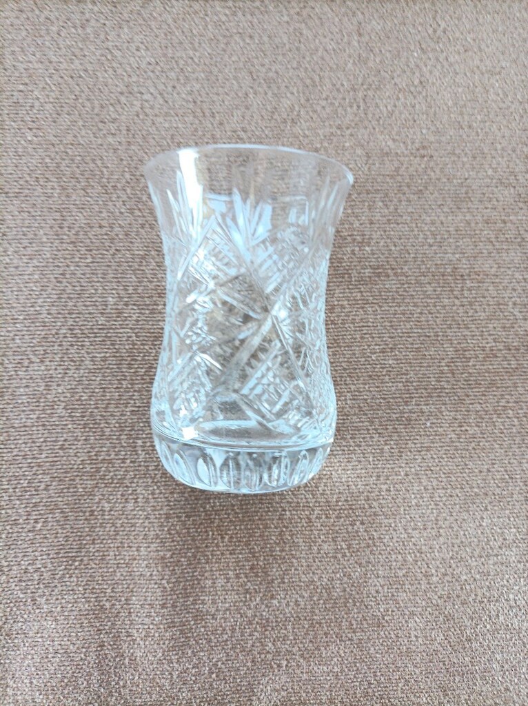 Kesme cam çay bardağı - 3