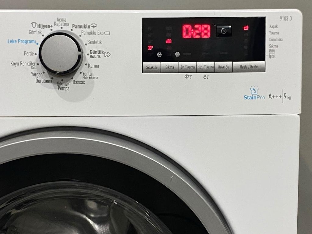 ARÇELİK 9 KG A+++ ÇAMAŞIR MAKİNESİ HEMEN TESLİMAT - 2
