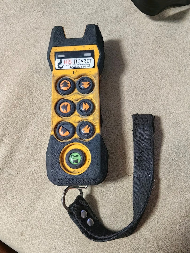 Wieltra EVO606 6 Butonlu Tek Hızlı Vinç Uzaktan Kumandası - 2