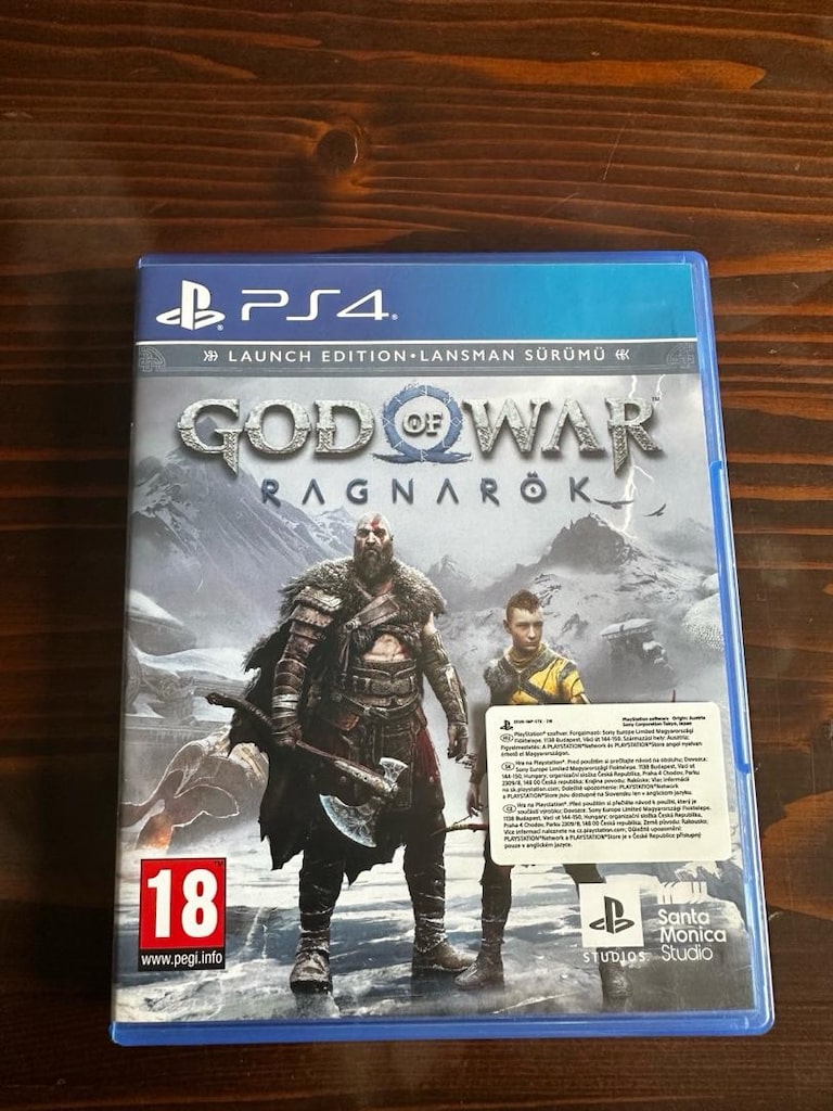 Ps4 Slim 1Tb Kutulu+2kol+Gow Ragnarök,The Last Of Us Part2,Gta5 - 7