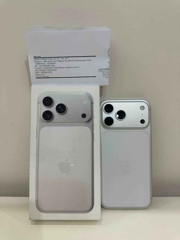 iPhone 17 Pro Max 256 GB Yurt içi 24 Ay Garantili Sıfır neyse odur - 3