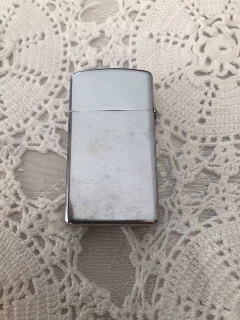 1981 üretim slim kasa orijinal benzinli zippo - 3