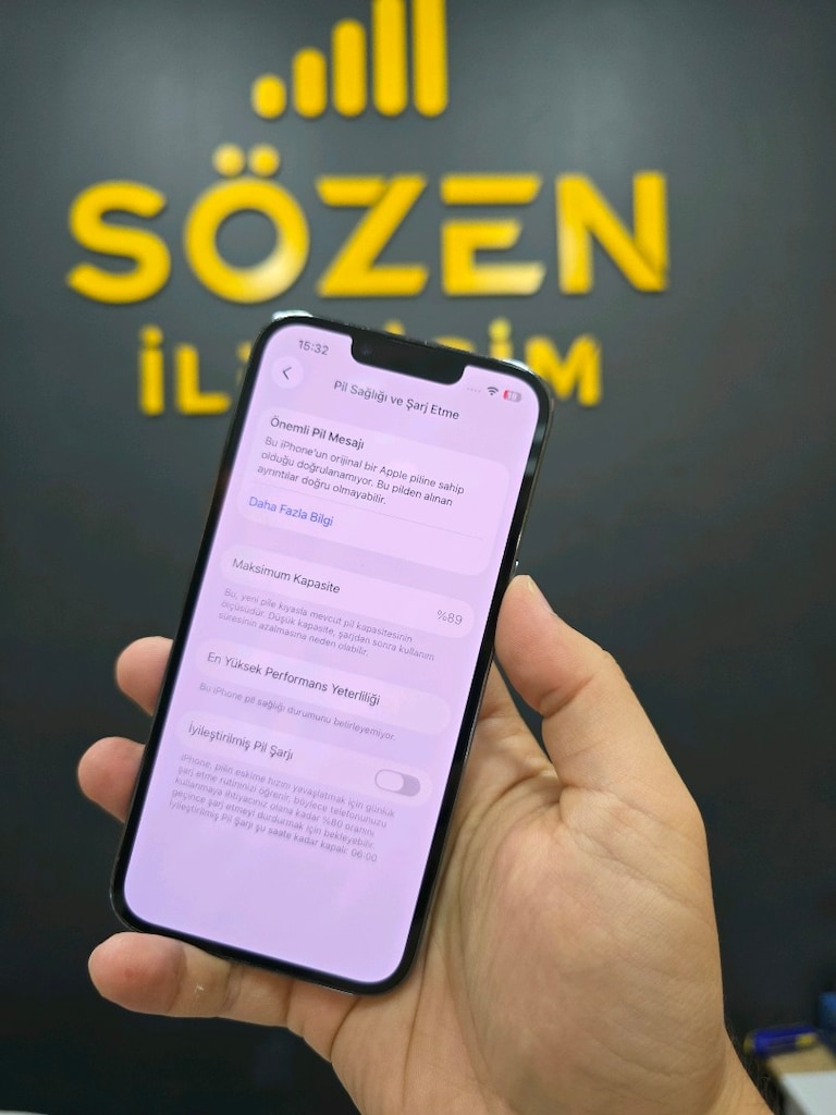 SÖZEN İLETİŞİM İPHONE 13 PRO 128GB PİL 89 YURTİÇİ - 6