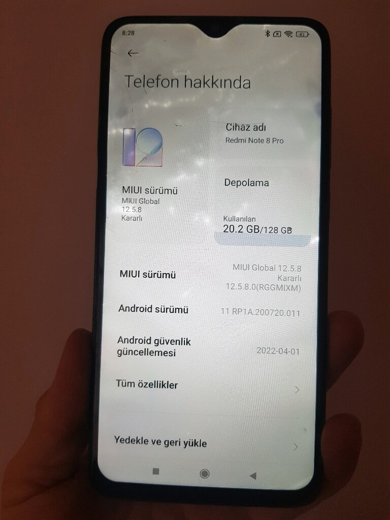 REDMI NOTE 8 PRO- IMEI KAYIT DIŞI - 3