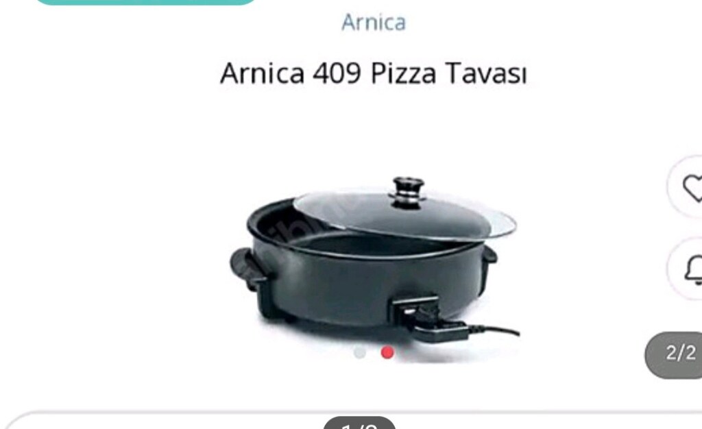 Arnica pizza tava - 2