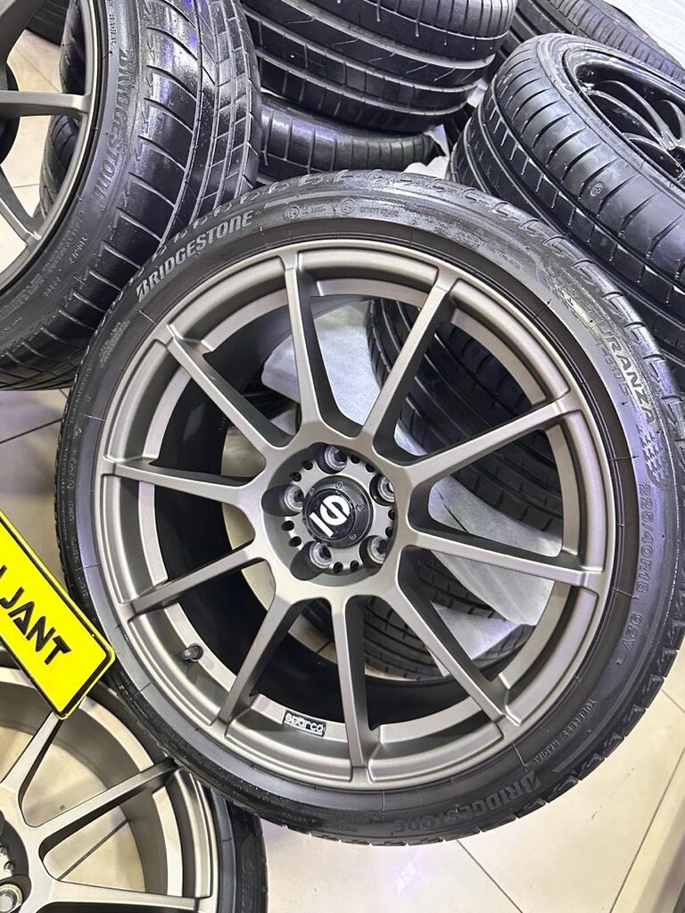 18 inç SIFIR !! 5x105 OPEL J KASA CRUZE JANT LASTİK 225/40/18 BRISTONE - 14