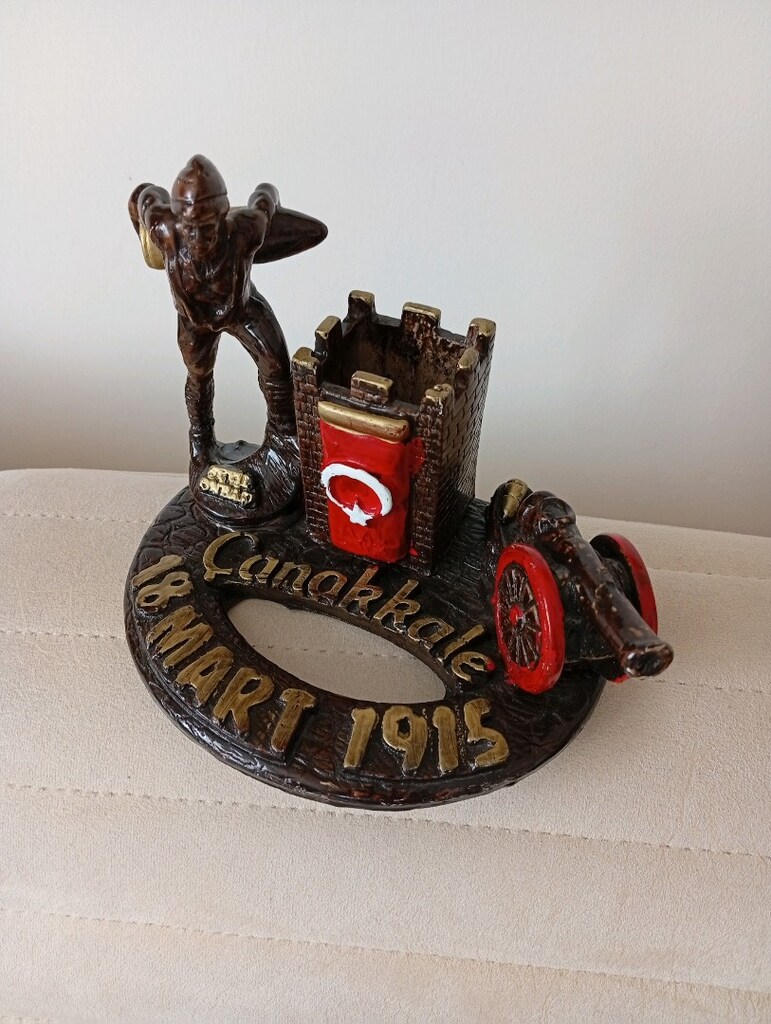 Çanakkale Seyit onbaşı, kalemlik ve dekor, dizayn. - 10