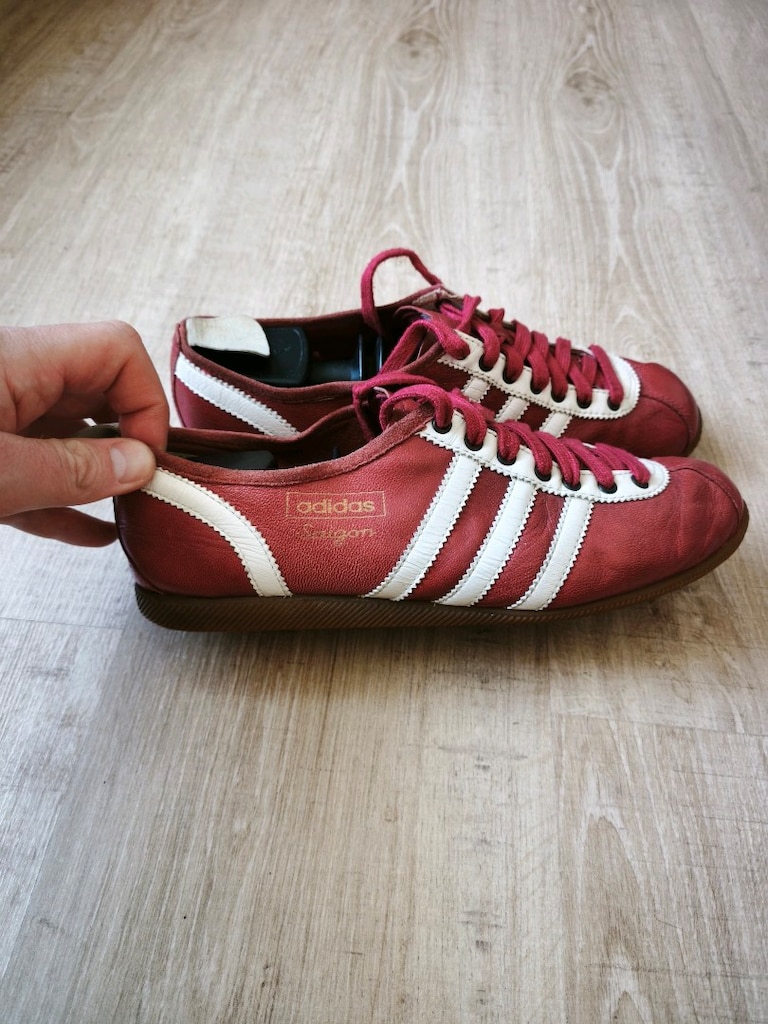 Vintage orjinal Adidas Saigon 40 gerçek deri - 4