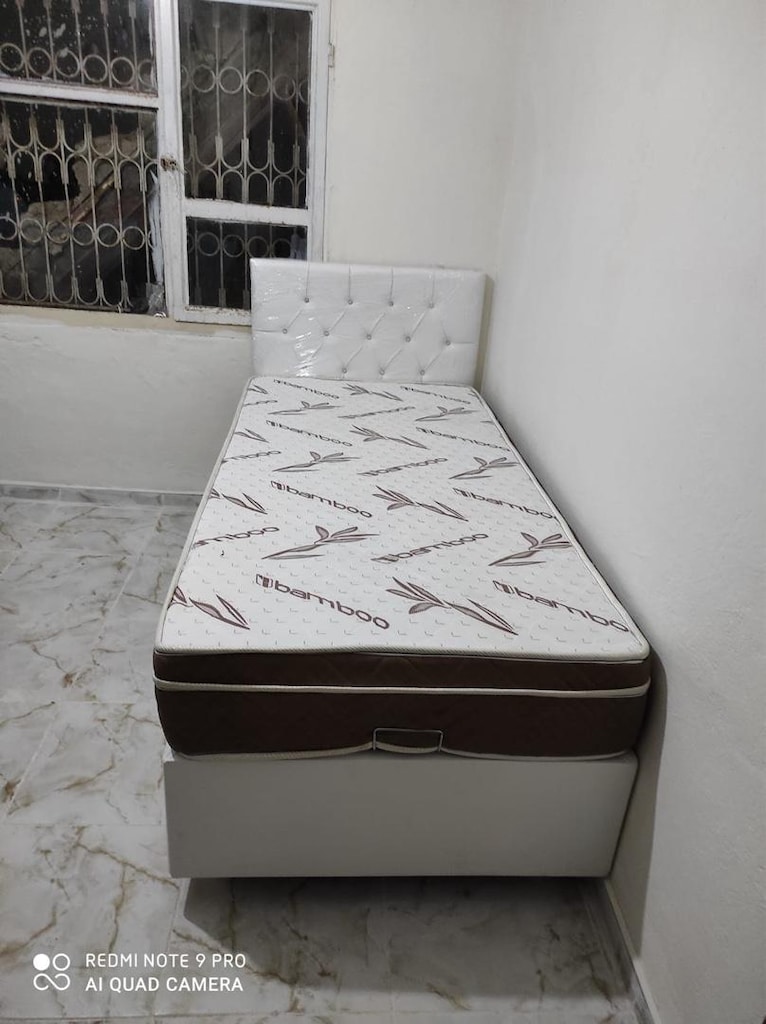 ultra lüks tek kişilik 90x190 baza başlık yatak sıfır ürün ambalajında - 4