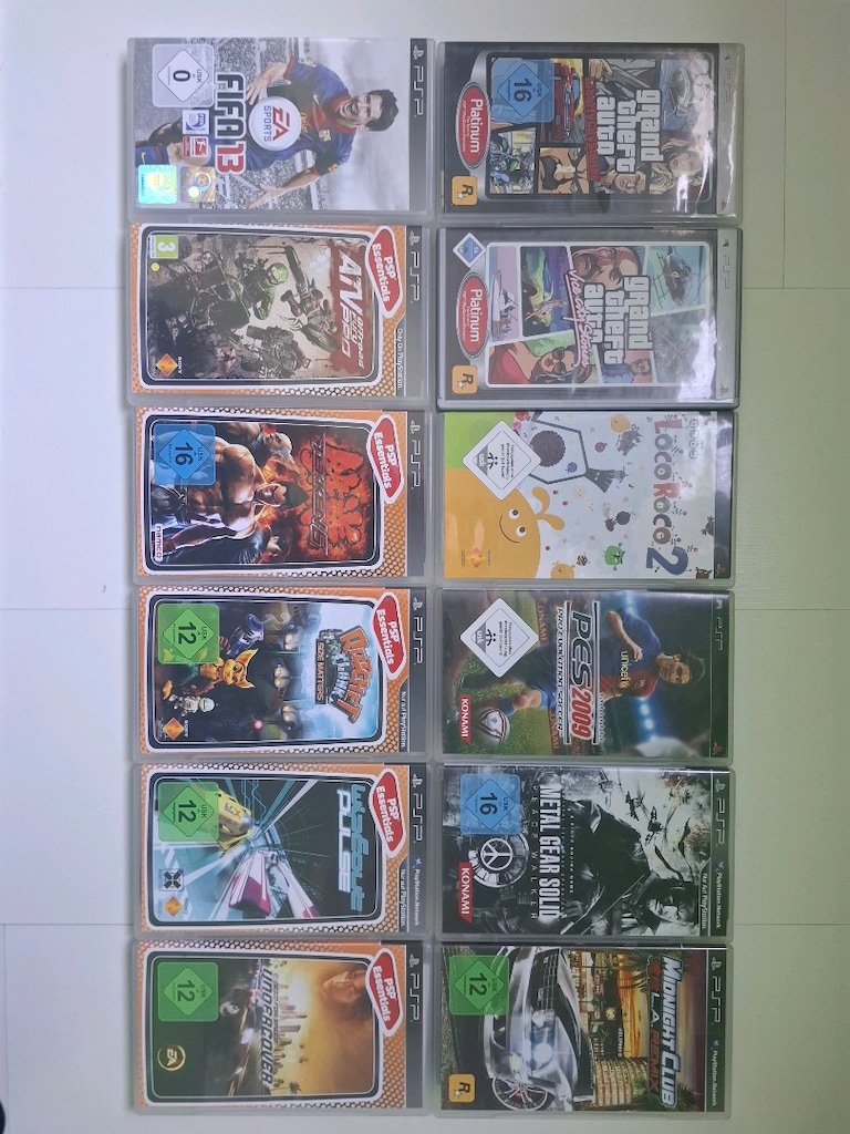10 tane PSP Oyunu (UMD) - 2