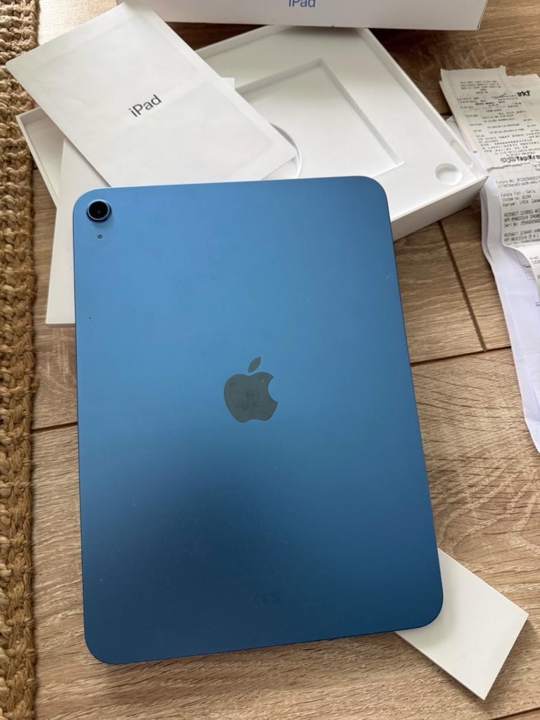 iPad A16 128 gb+apple şarj aleti+apple pencil+kilif - 4