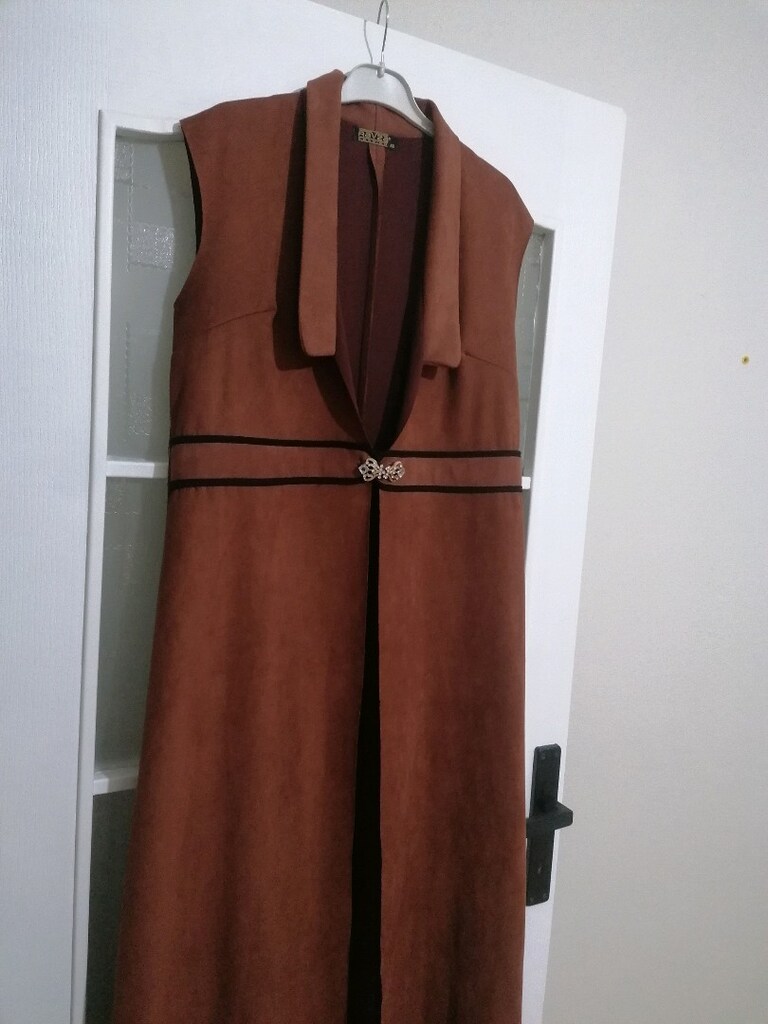 uzun tesetturlu yelek - 2