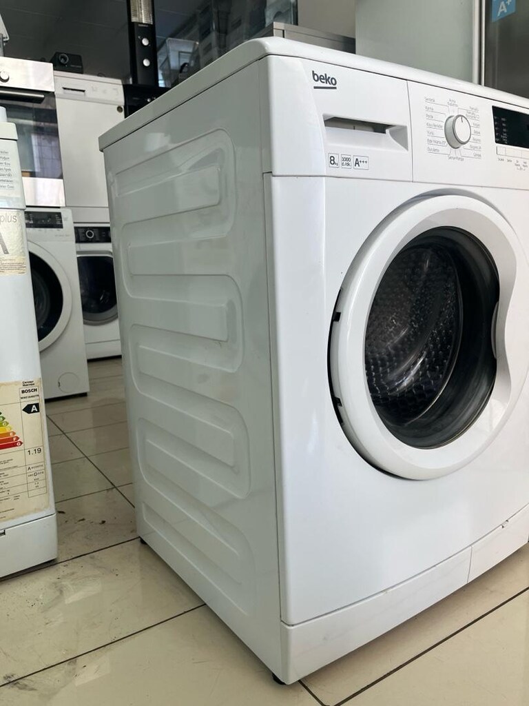 Beko 8 kg yeni bakımlı tertemiz sorunsuz çamaşır makinası - 5