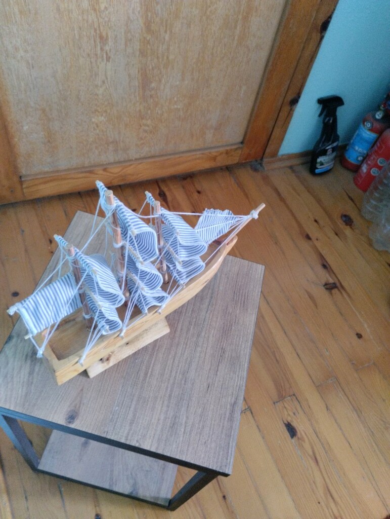 Maket gemi yelkenli el yapimi - 3