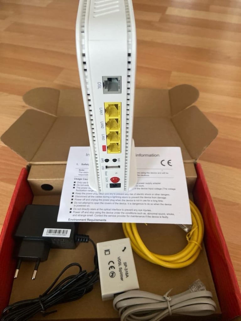 zte zxhn H1601 wifi6 her hattı çalıştırır vdsl modem router - 3