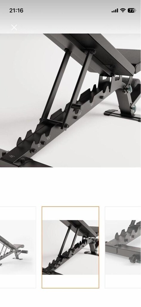 Corength Bench 900 Ayarlanabilir Sehpa + 20 KG Dambıl Seti - 12
