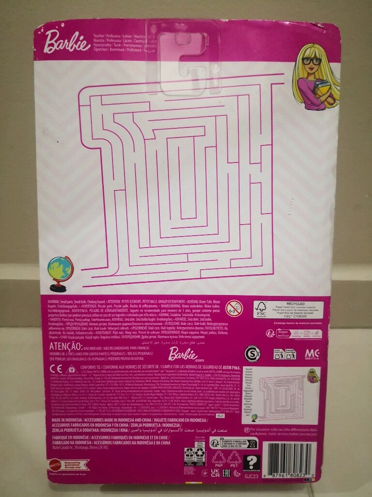 barbie öğretmen bebek - 4