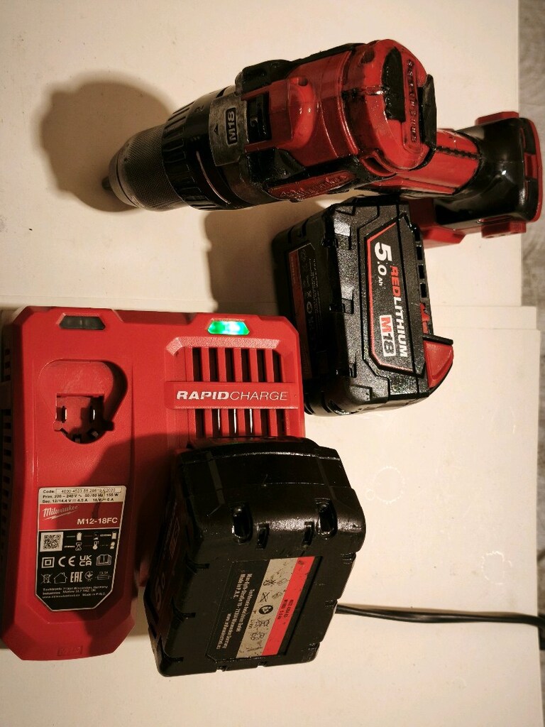 ORİJİNAL MİLWAUKE 18 VOLT ŞARJLI MATKAP - 12