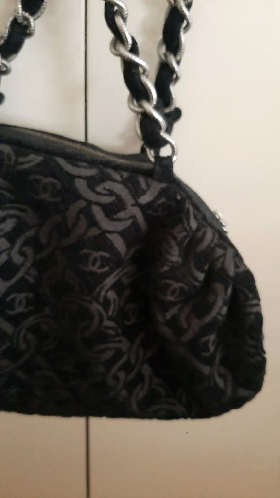 ORİJİNAL CHANEL VINTAGE ZİNCİR ASKILI OMUZ ÇANTASI - 8