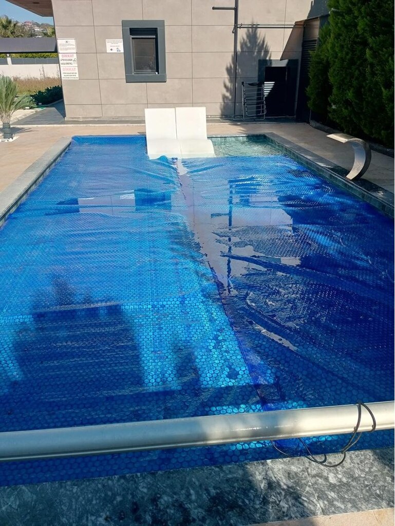 8×4 METRE SOLAR HAVUZ ÖRTÜSÜ – ISITMALI HAVUZLAR İÇİN (2 adet vardır) - 3