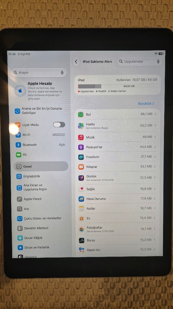 iPad 9. Nesil 64GB Wifi Gümüş Hatasız Çiziksiz - 3
