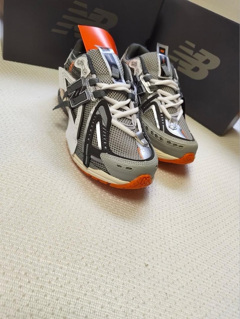 ‼‼NEW BALANCE 1906A GREY ORANGE – İTHAL - 8