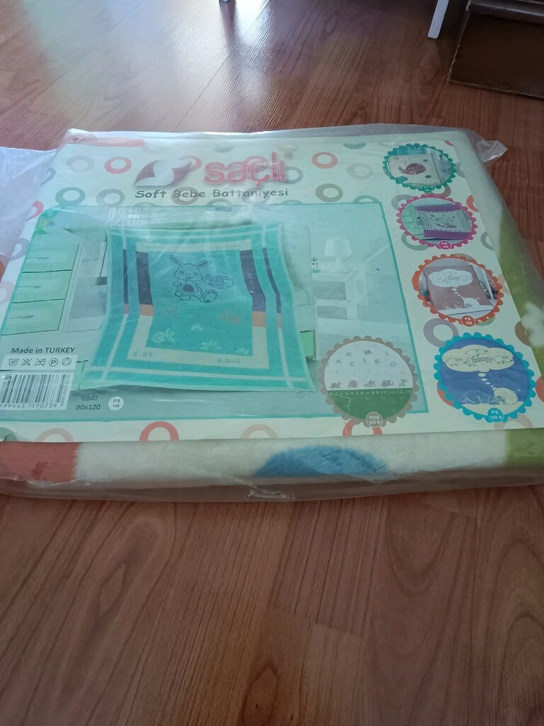 Yeni etiketli bebek battaniyesi - 6