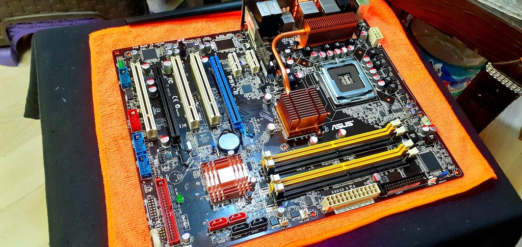 Asus P5K-E WIFI-AP 775 Socket SIFIR GiBi Eksiksiz Anakart-1 - 9