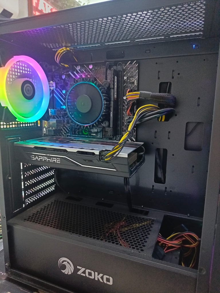 İ5 12400F İŞLEMCİ + 16GB RAM + 8GB EKRAN KARTI - 9