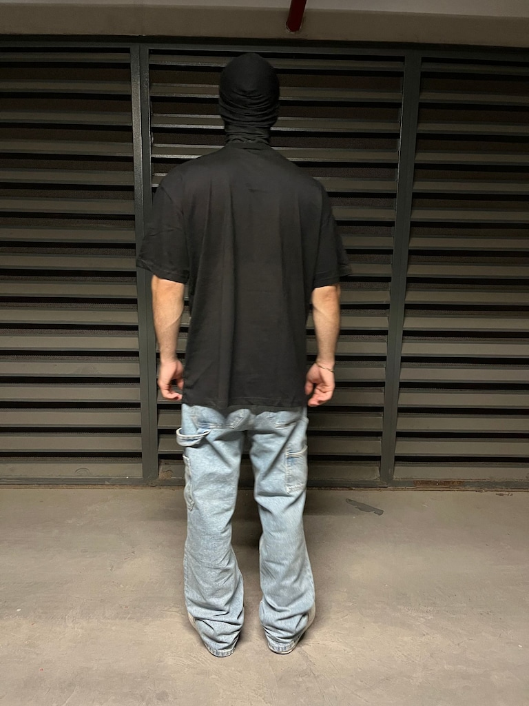 Man marka siyah tshirt - 3