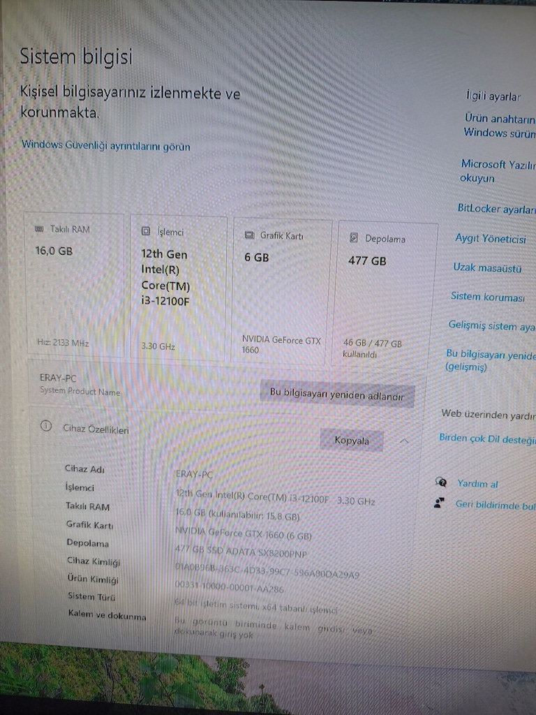 INTEL 12.Nesil/GTX 1660 Super - 3