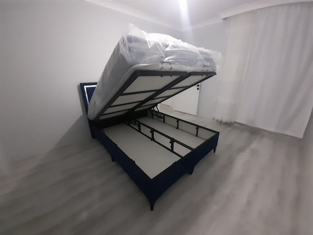 Sıfır Çift Kişilik Yatak Baza Başlık Takım Üreticiden - 2